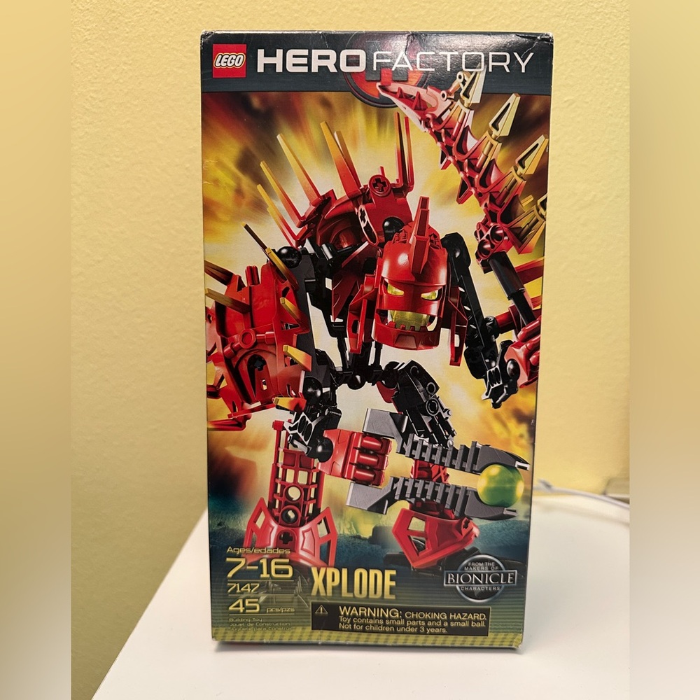 Lego Hero Factory Xplode 7147 45 pieces